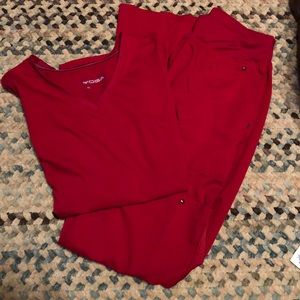 Healing Hands scrub set